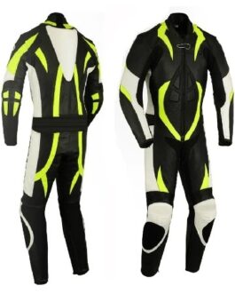 SS035 MEN MOTORCYCLE LEATHER RACING SUIT