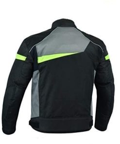 A&H APPAREL MEN’S MOTORCYCLE LEATHER RACING JACKET