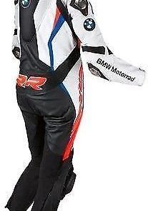 BMW MOTORCYCLE RED LEATHER RACING SUIT