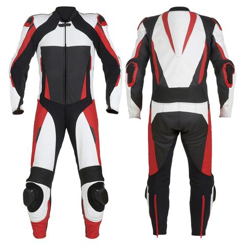 SS329 MEN MOTORCYCLE LEATHER RACING SUIT