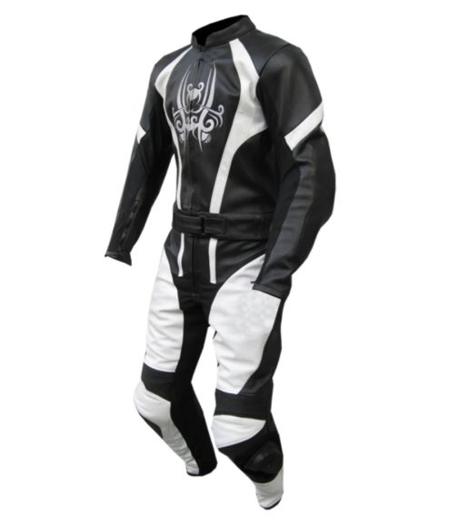 MOTORCYCLE SPIDER MAN LEATHER RACING SUITS
