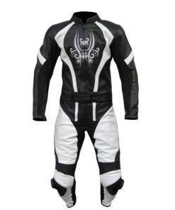 MOTORCYCLE SPIDER MAN LEATHER RACING SUIT