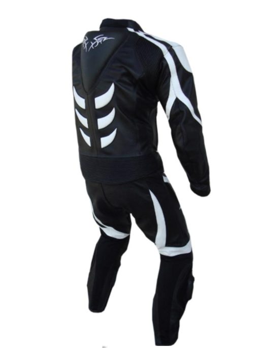 NEW SKELETON MOTORCYCLE LEATHER RACING SUITS