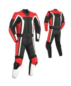 SS598 MEN’S MOTORCYCLE LEATHER RACING SUIT