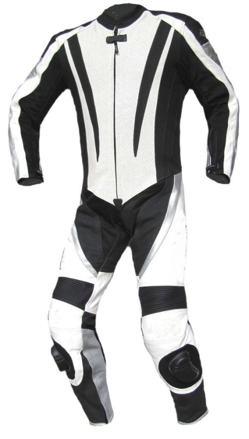 SS043 MEN MOTORCYCLE LEATHER RACING SUIT