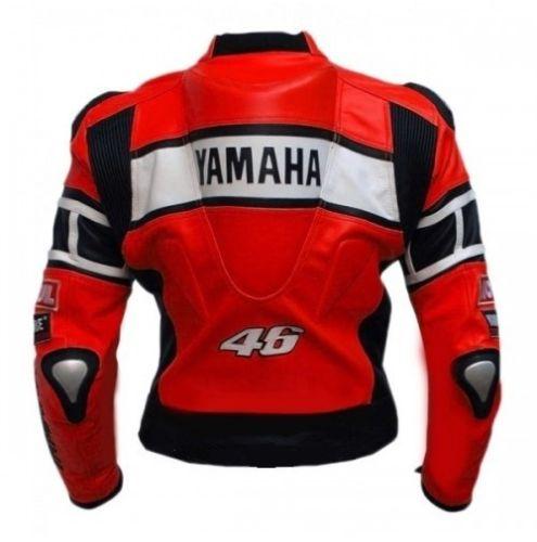 RED MOTORCYCLE LEATHER RACING JACKETS