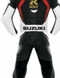 SUZUKI GSXR MOTORCYCLE LEATHER RACING SUIT