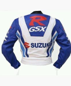 SUZUKI GSXR MOTORCYCLE LEATHER RACING JACKET