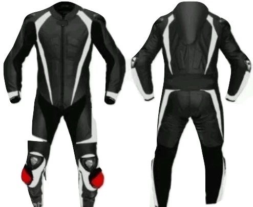 PRO ONE PIECE MEN MOTORCYCLE LEATHER RACING SUIT
