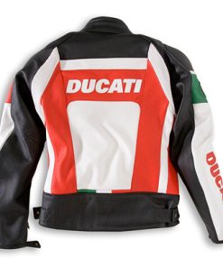 Ducati Men’s Motorcycle Leather Racing Jacket