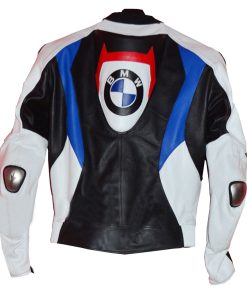 BMW Motorcycle Leather Biker Racing Jacket