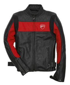 Men’s Ducati Motorcycle Leather Racing Jacket