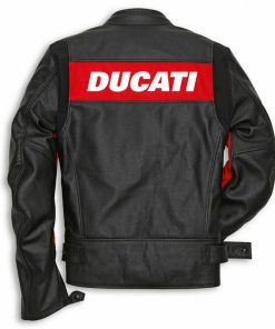 Men’s Ducati Motorcycle Leather Racing Jacket