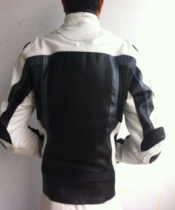 BMW MotoGp White Motorcycle Leather Biker Jacket