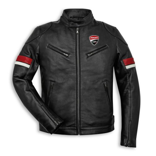 Ducati Sports Motorcycle Leather Racing Jacket