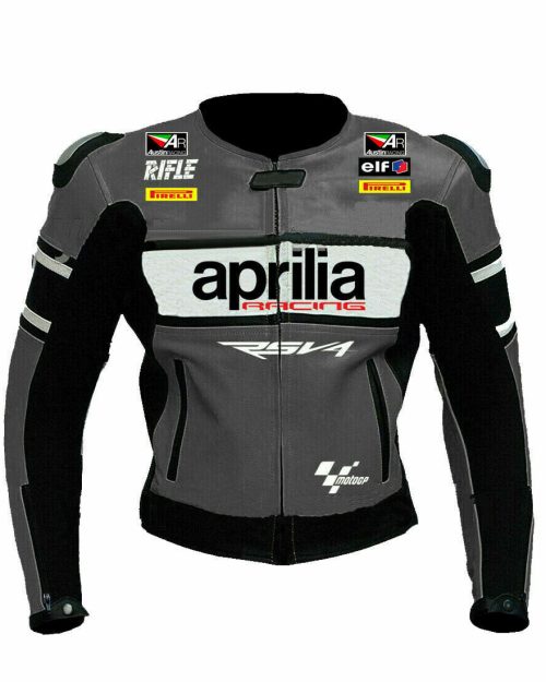 Aprilia Racing sports Motorcycle Leather Jacket