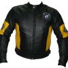 BMW Racing sports Motorcycle Leather Biker Jacket