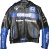 BMW Compaq Motorcycle Leather Biker Racing Jacket