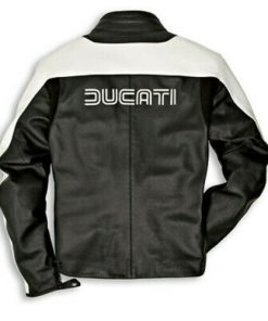 Ducati Riding Sport Motorcycle Leather Racing Jacket