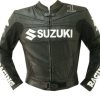 Suzuki GS Sport Motorcycle Leather Racing Jacket