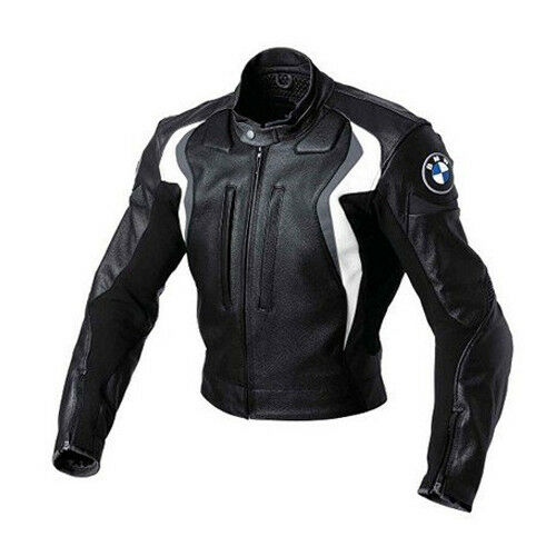 BMW Sports Motorcycle Leather Racing Jacket