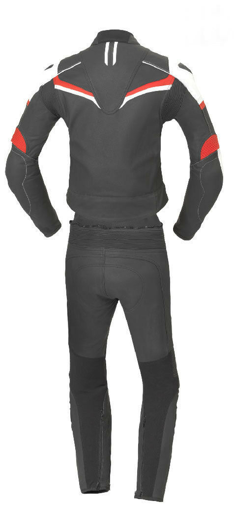 MEN'S NEW BLACK RIDER MOTORCYCLE LEATHER RACING SUITS