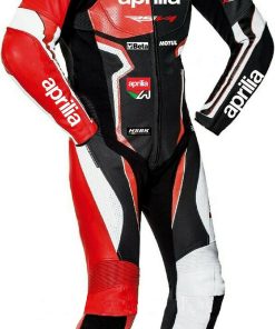 APRILIA RIDER MOTORCYCLE LEATHER RACING SUIT