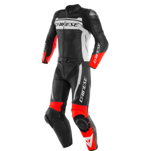 DAINESE MOTORCYCLE LEATHER RACING BIKER SUIT FRONT