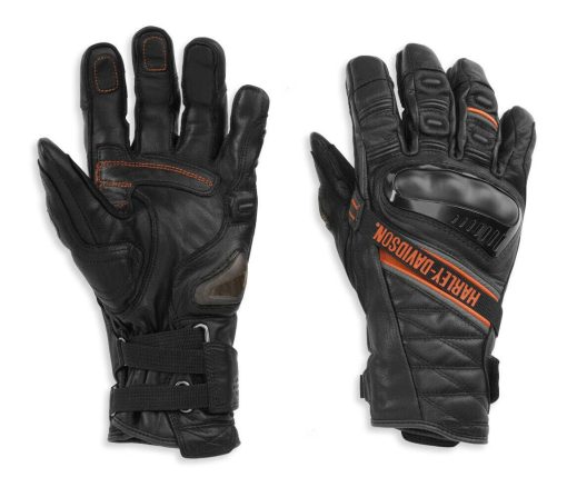Harley Davidson Real Leather Biker Gloves Motorbike Racing Gloves